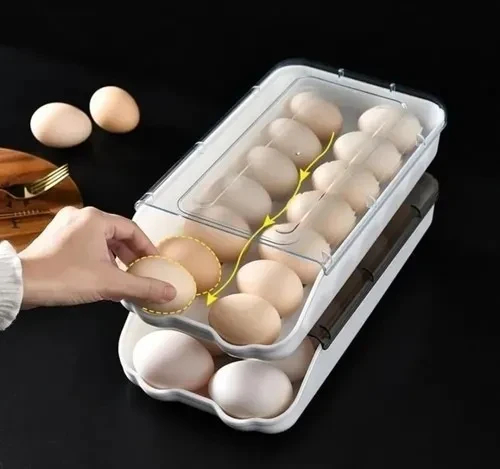 Organizador De Huevos Dispensador X 14 - Imagen 3
