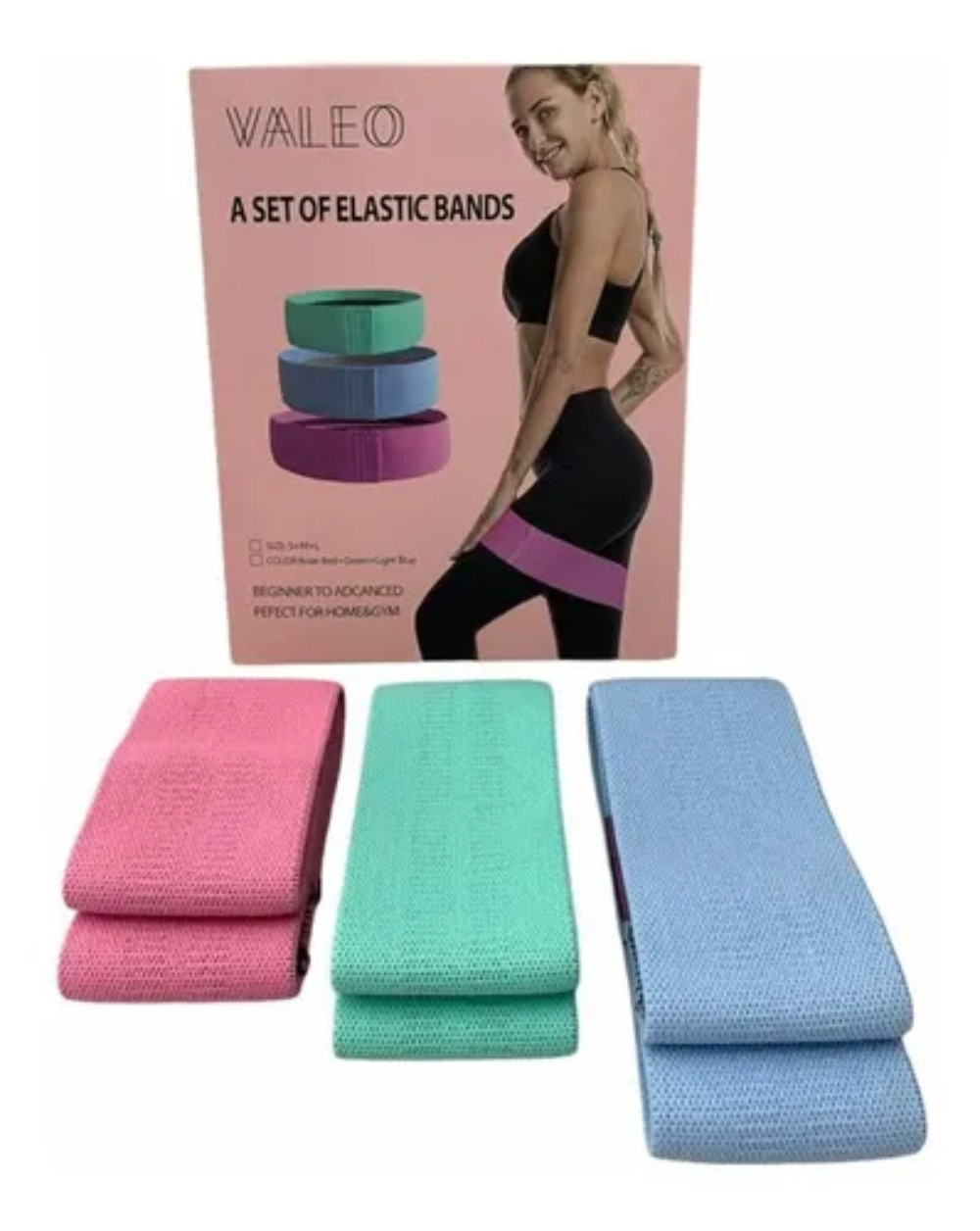 Bandas Planas Elásticas Cerradas En Tela