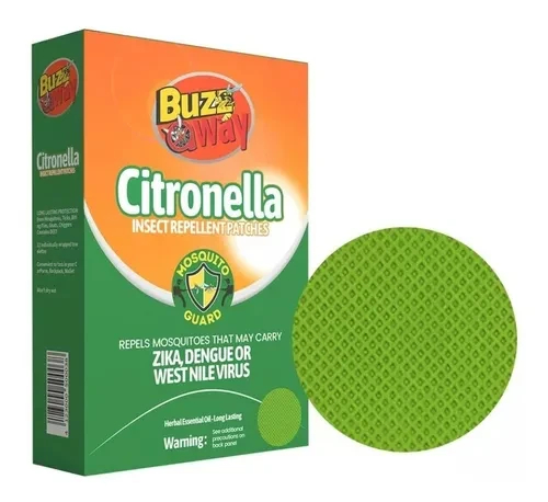 PARCHES ANTIMOSQUITOS CITRONELLA