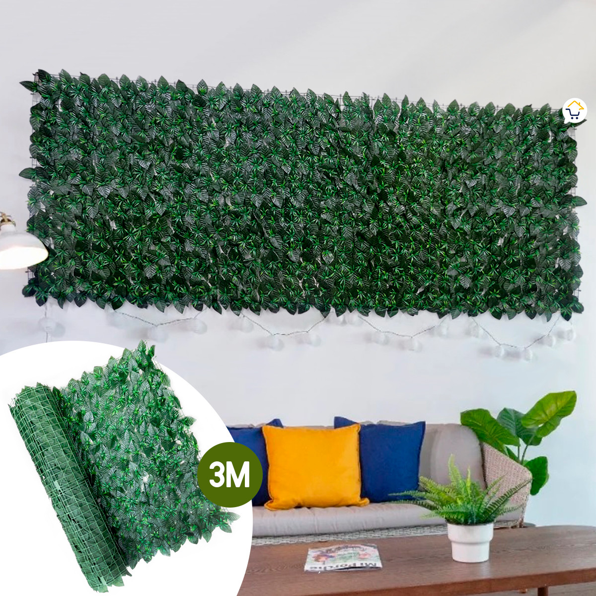 Jardín Vertical 3X1M Artificial FM1000