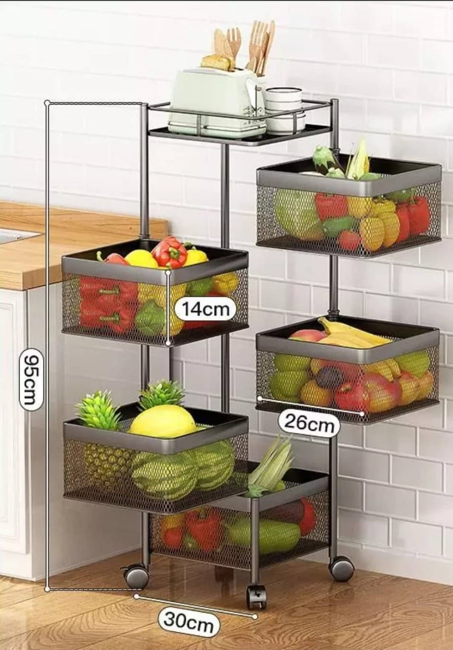 Estante de almacenamiento cuadrado