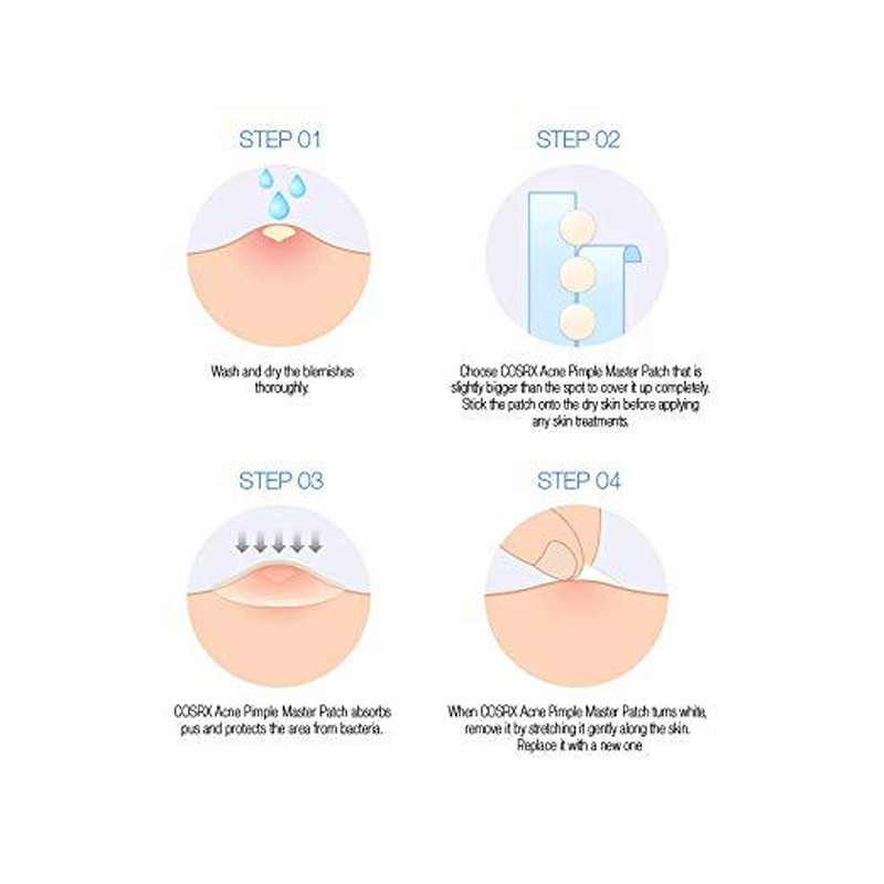 Parche Para Acne Hidrocoloide Antiacne - Imagen 6