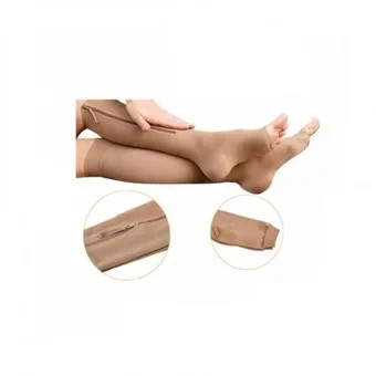 Medias Zip Sox Compresión Anti Varices