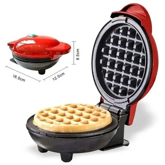 Mini Wafflera Pequeña Electrica