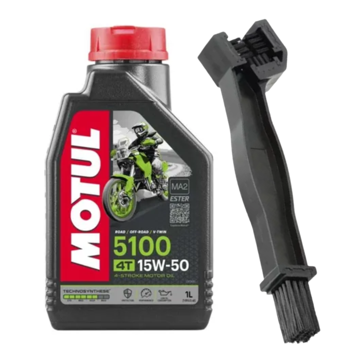 Motul 5100 15W50 + Cepillo Cadenas