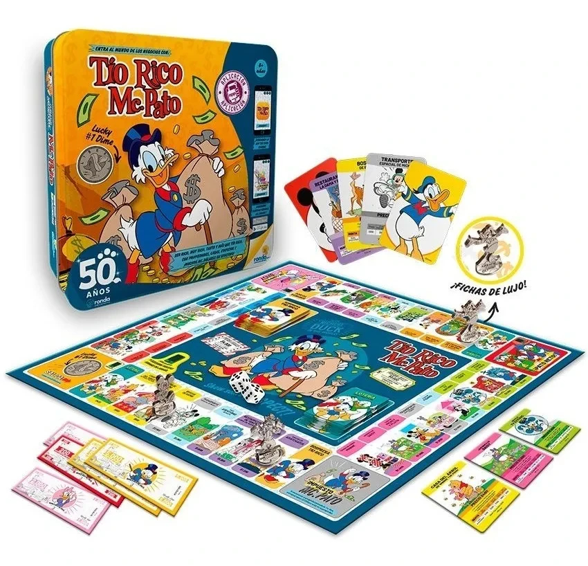 Tío Rico Mc Pato Original Juego De Mesa