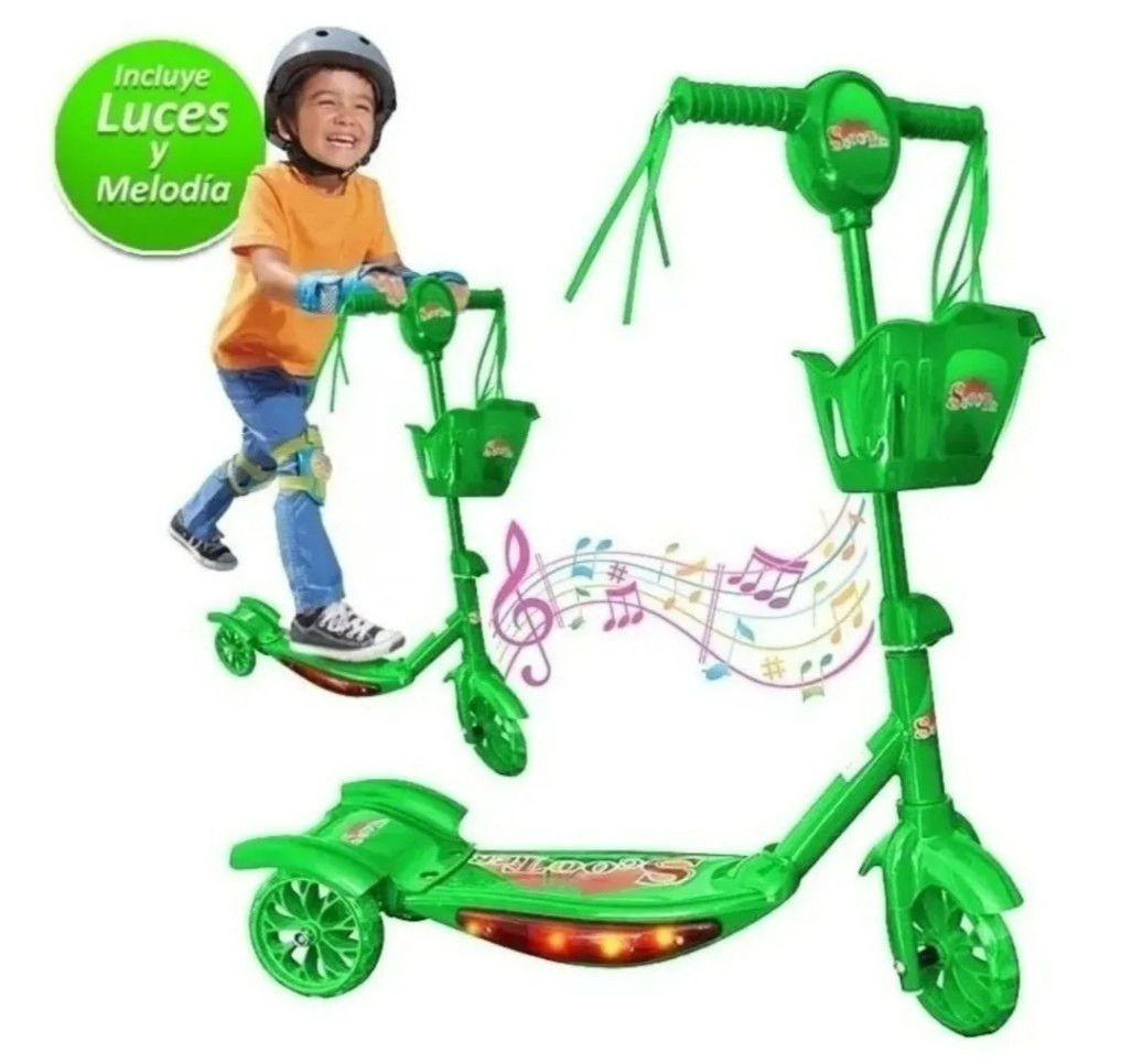 Patineta Monopatín Infantil Para Niños - Imagen 5