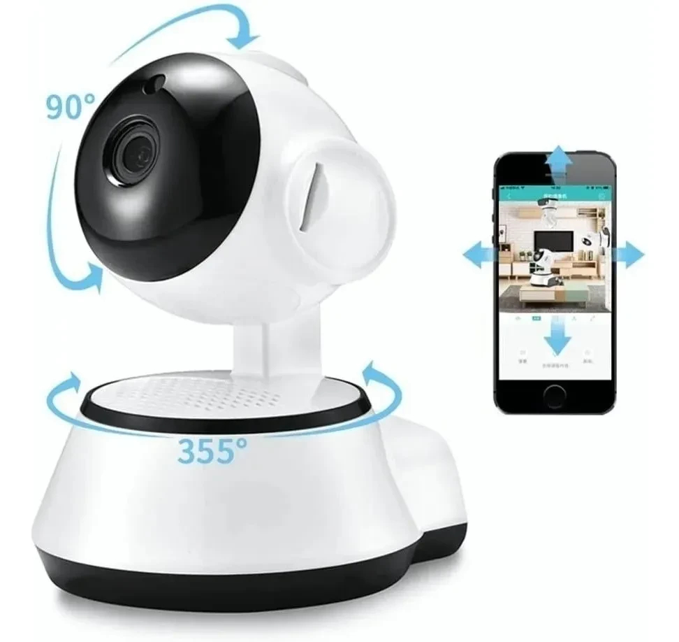 Cámara Ip Wifi Vigilancia 360 Hd V380