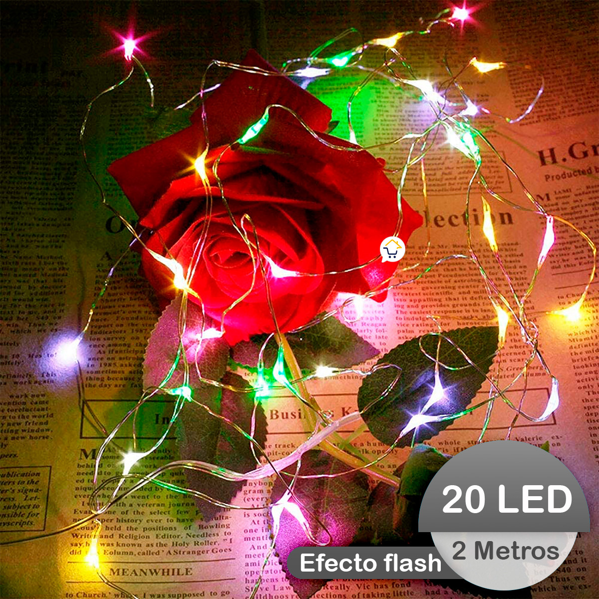 Luces Micro Led Flash Decoración TX20CM