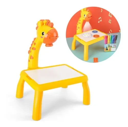 Mesa De Dibujo Para Niños Con Proyector