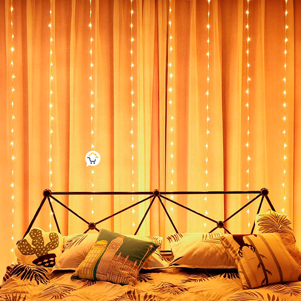 Luz Cascada 9X2 Metros 900 LED 2025 - Imagen 3