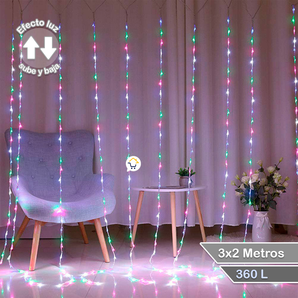 Cascada Led 3X2 Metros 360L 2012