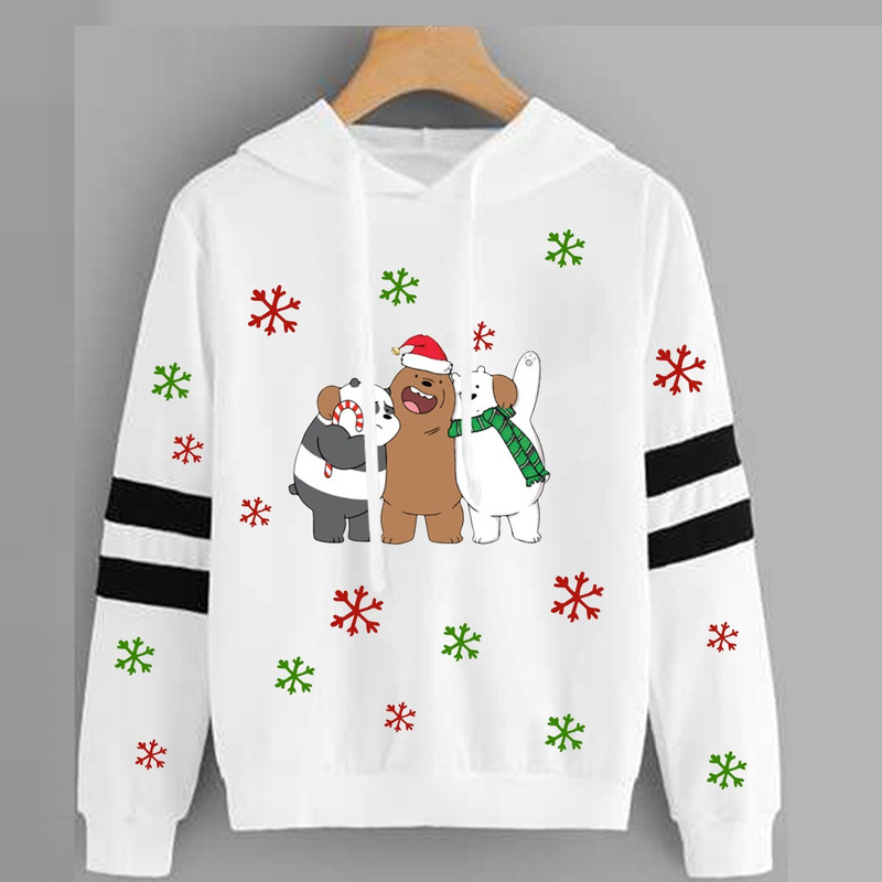 Buzo, Saco Hoodie Osos Hombre Navidad