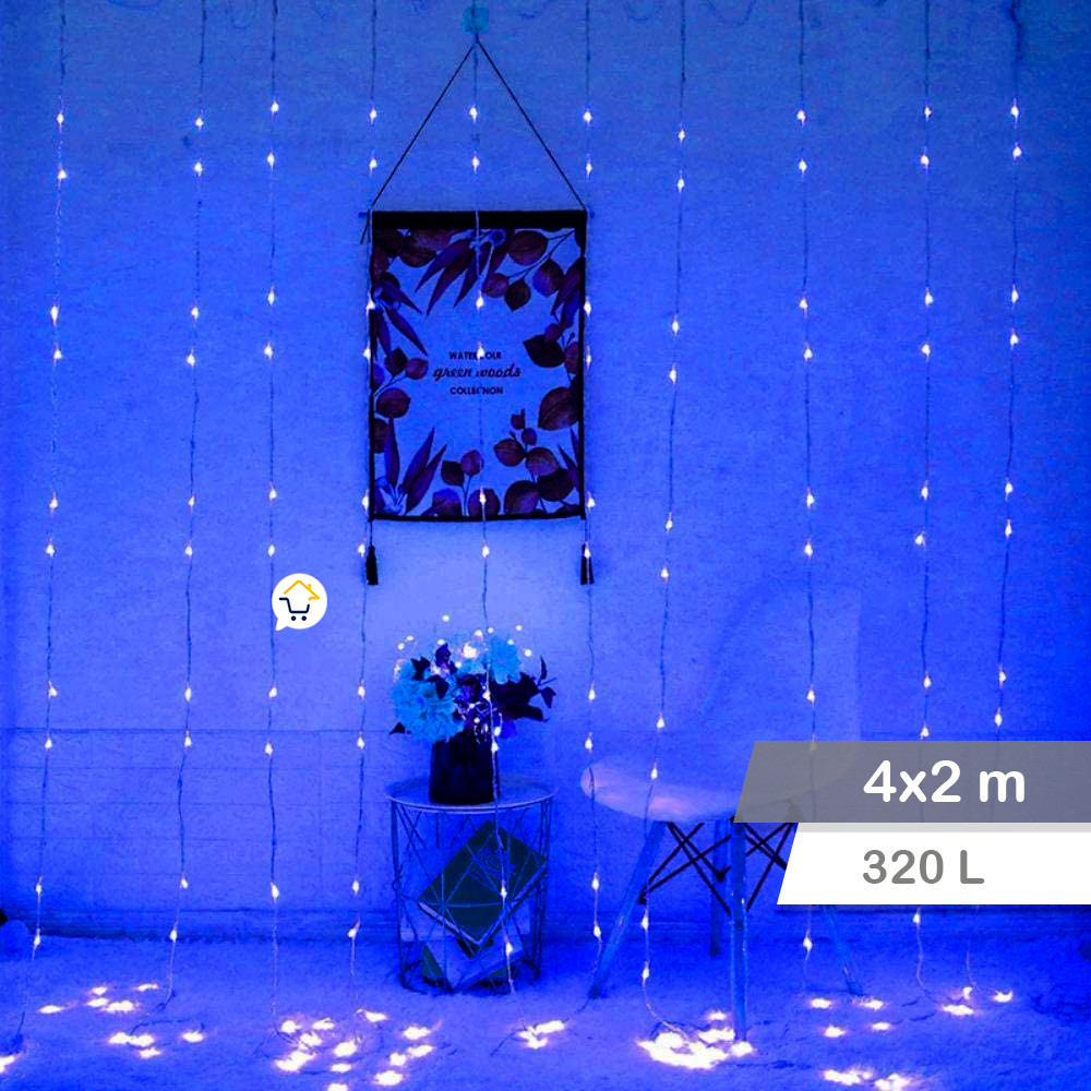 Luz Cascada 4X2 Metros 320 LED 320LEDA1