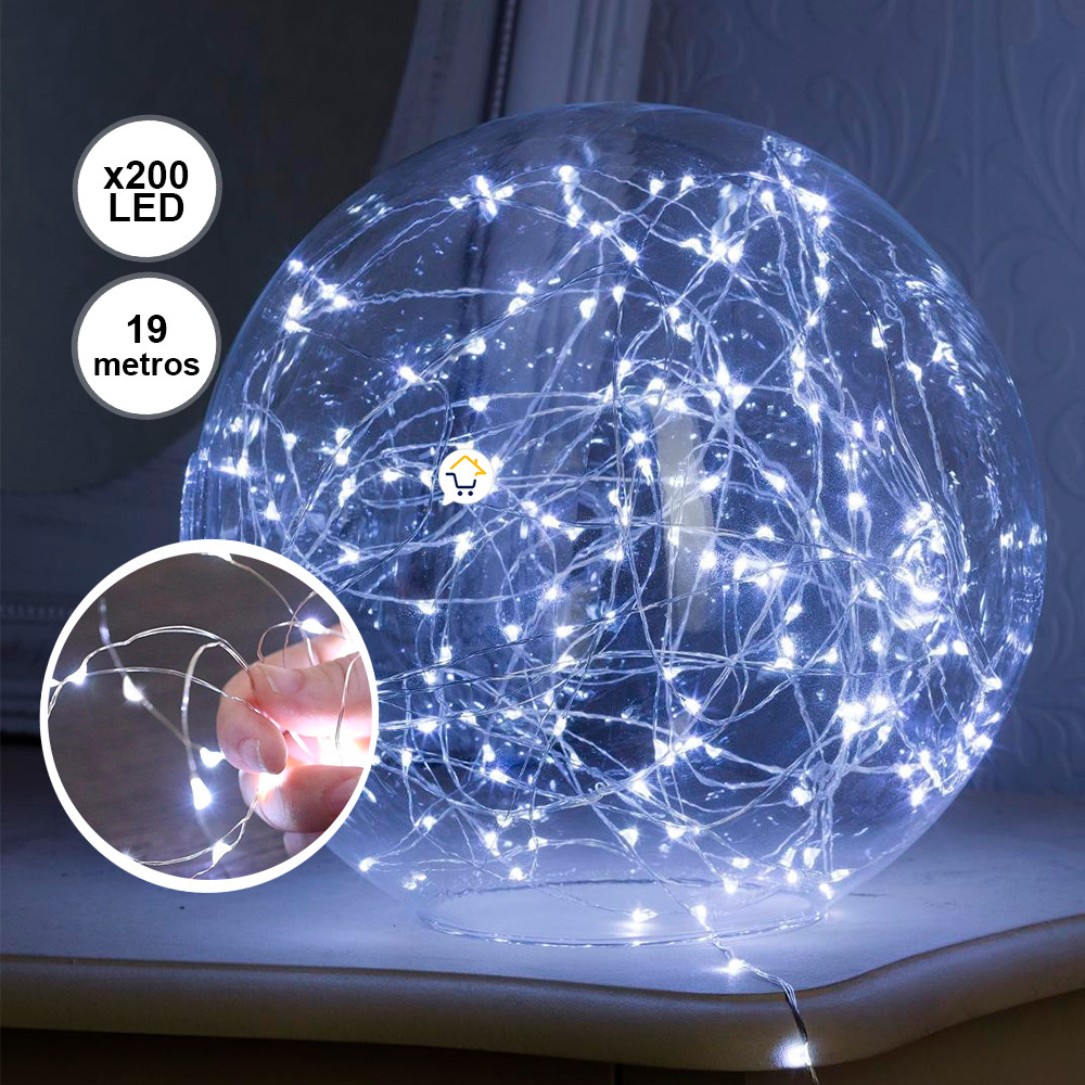 Luces Micro Led Decoración Luz Navidad X