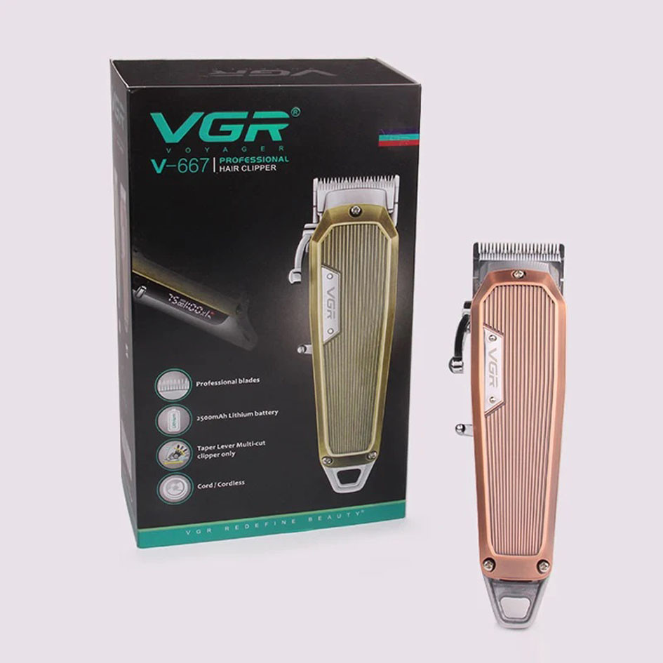 Cortadora De Pelo Vgr V-667 Recargable - Imagen 5