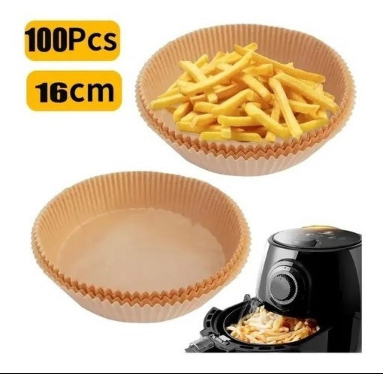 Canastilla Papel Antiadherente Air Fryer
