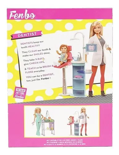 MUÑECA DENTISTA CONSULTORIO Y ACCESORIOS - Imagen 2