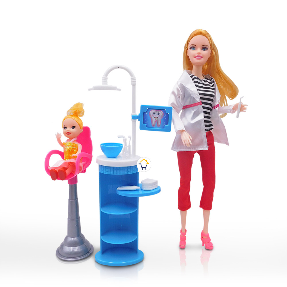 Muñeca Articulada Odontóloga HB032