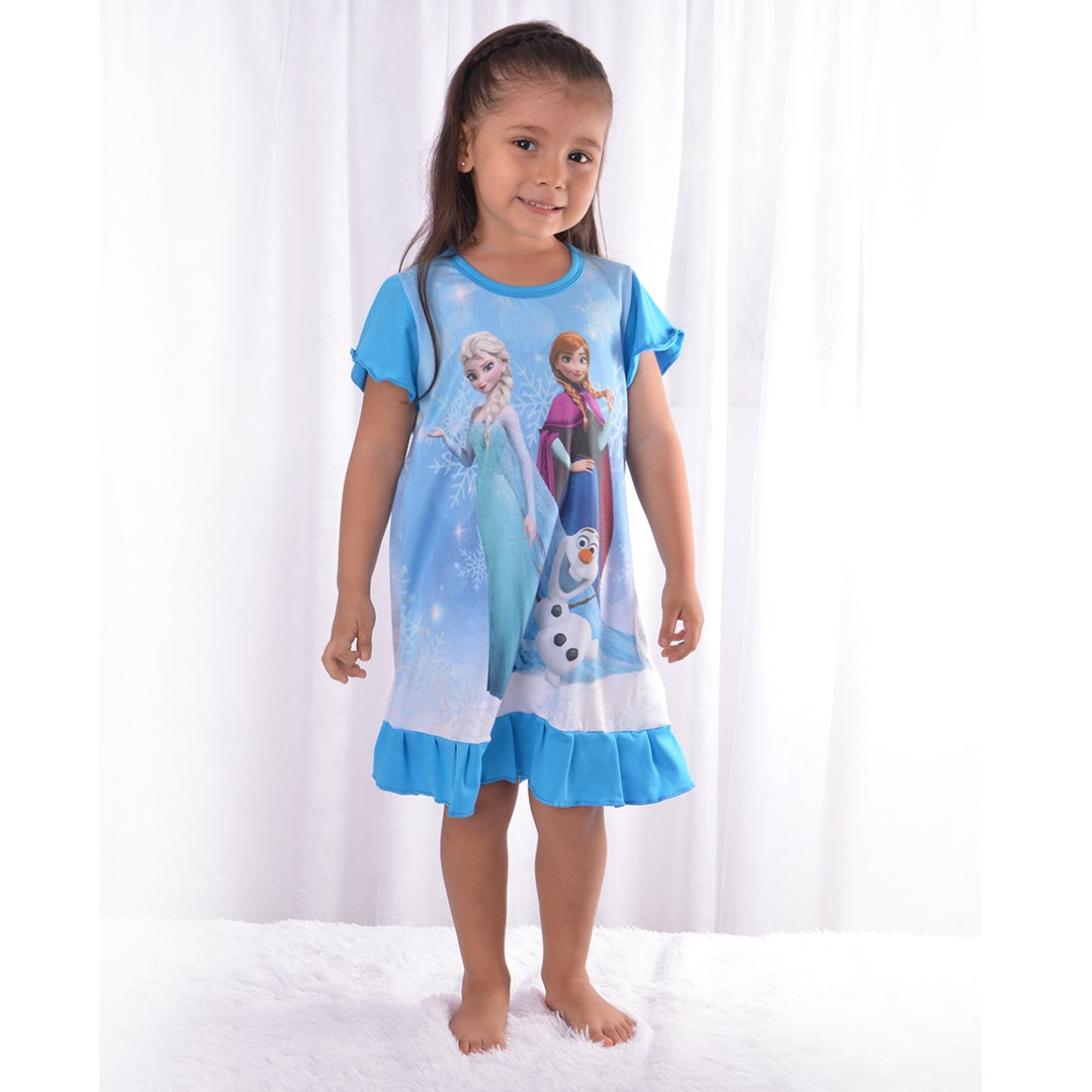 pijama niña ana elsa