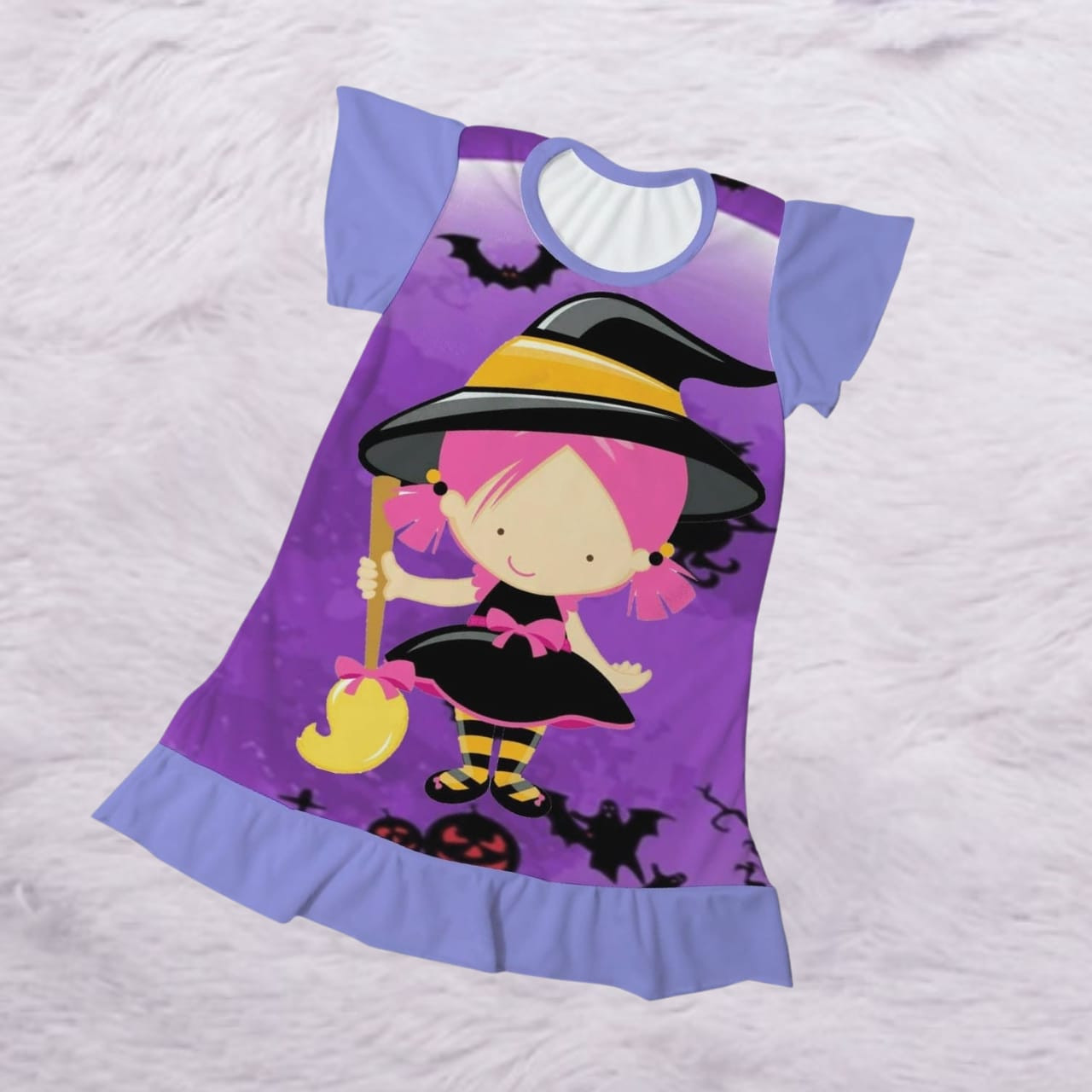 pijama niña brujita