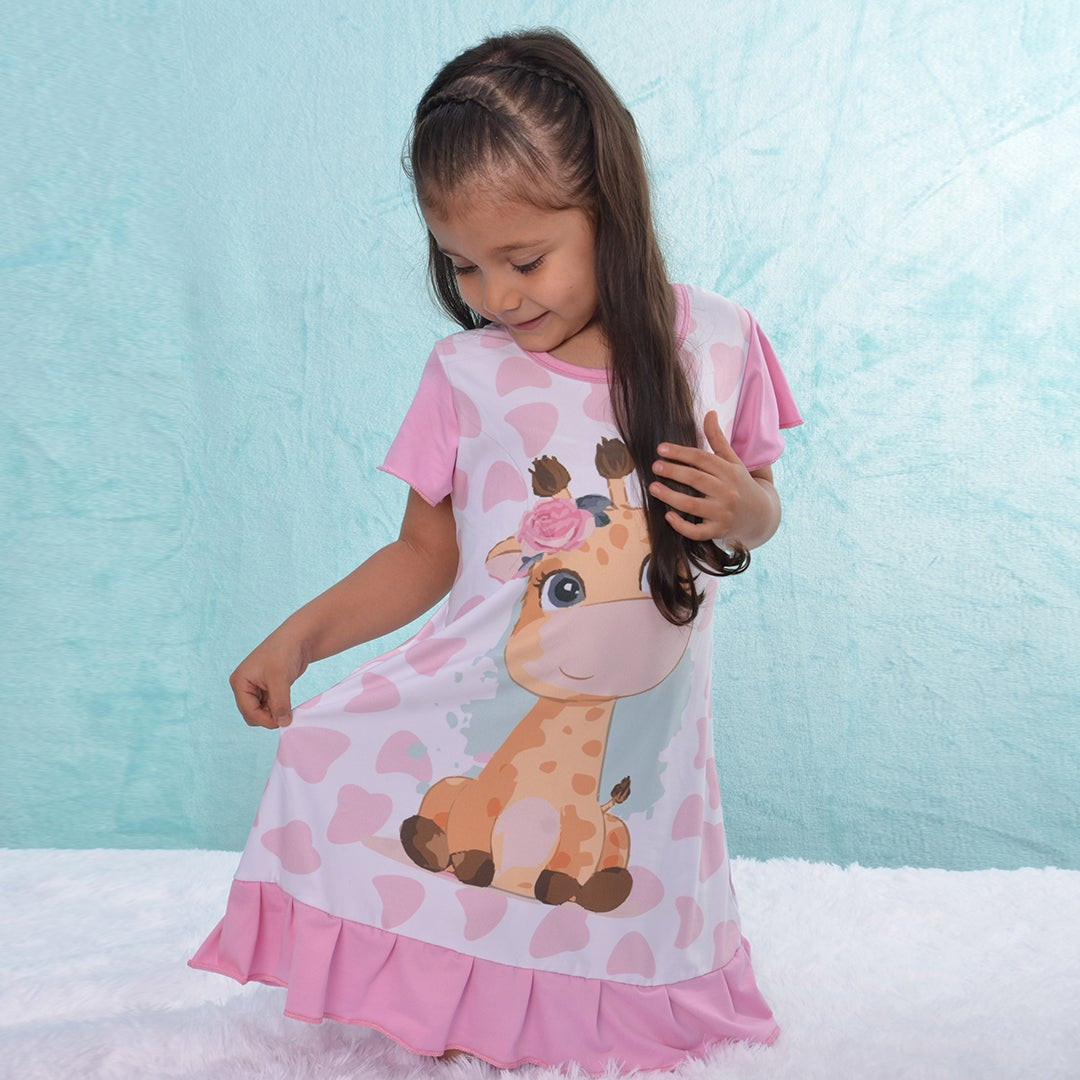 pijama niña jirafa