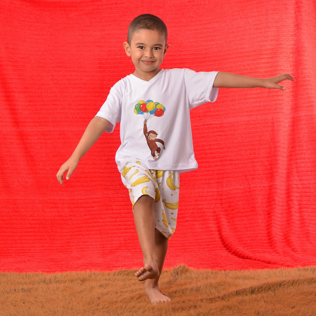 pijama niño jorge el curioso