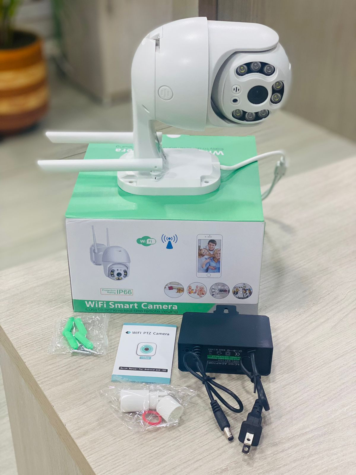 CÁMARA DE SEGURIDAD WIFI SMART DOMESTICA