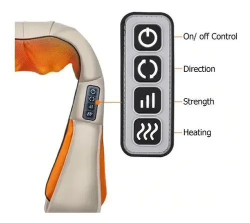 MASAJEADOR CERVICAL MULTIFUNCIONAL ELECT - Imagen 8