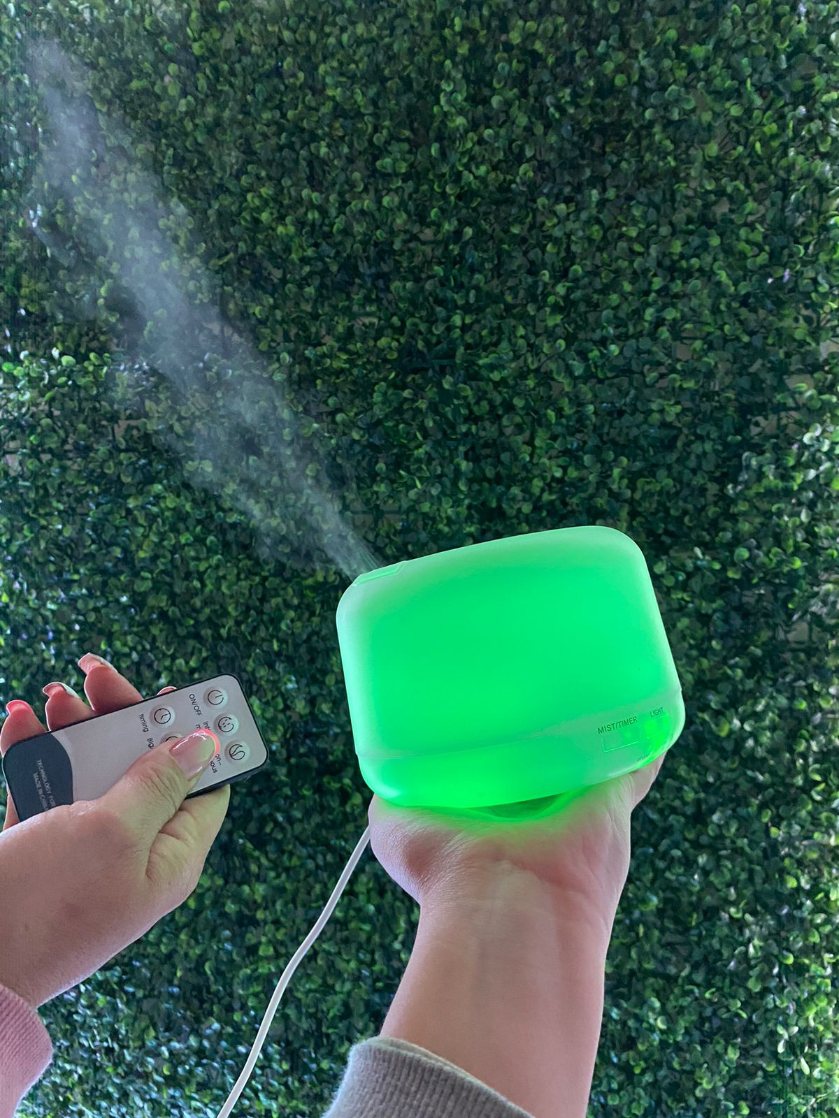 HUMIDIFICADOR DIFUSOR DE AROMAS CONTROL