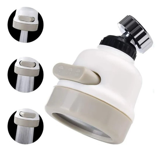 Cabezal De Grifo Giratorio 360 Para Lava