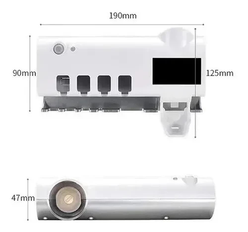 Soporte Cepillos Dispensador de crema - Imagen 2
