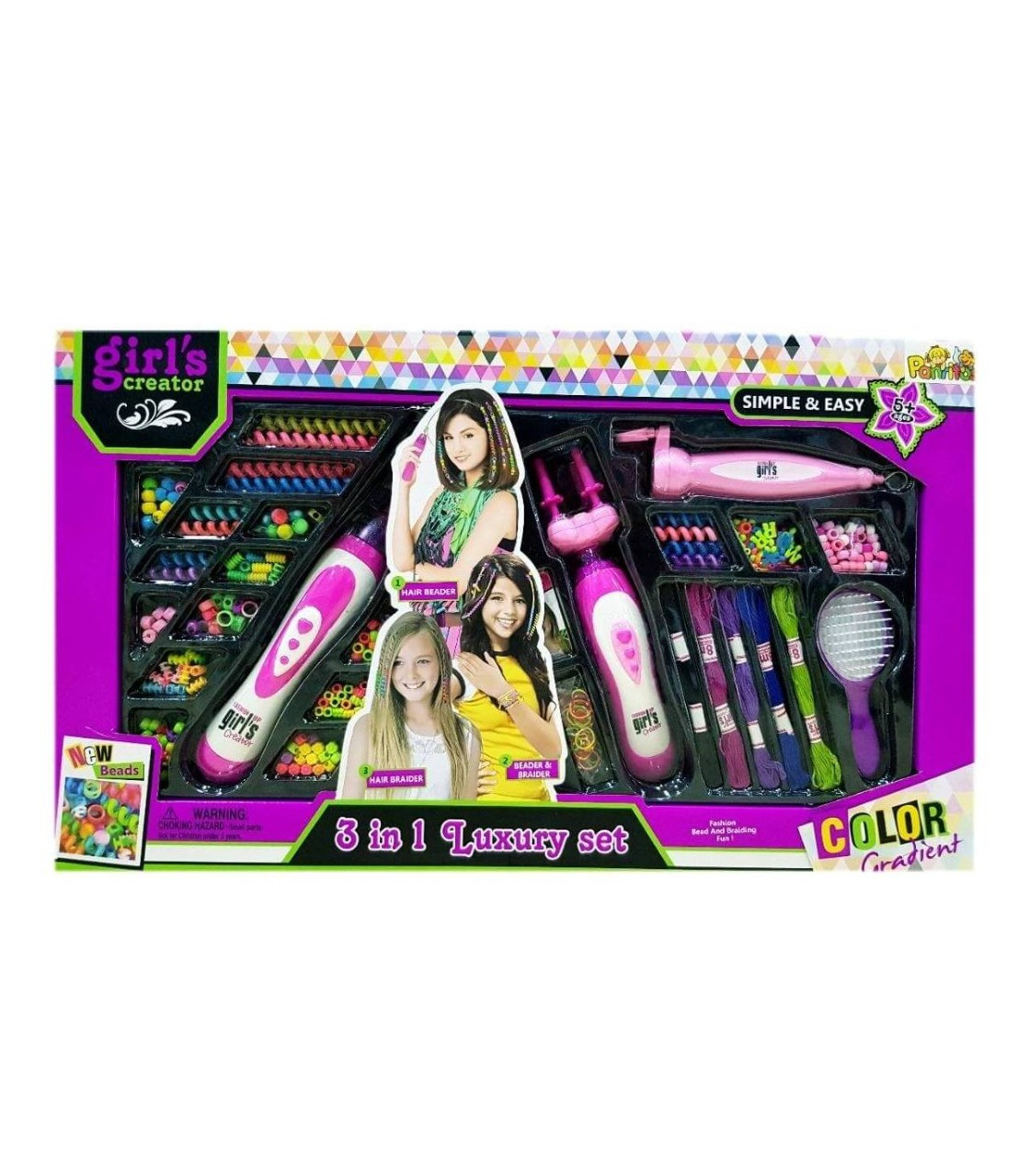 Kit Para Hacer Peinados Chaquiras