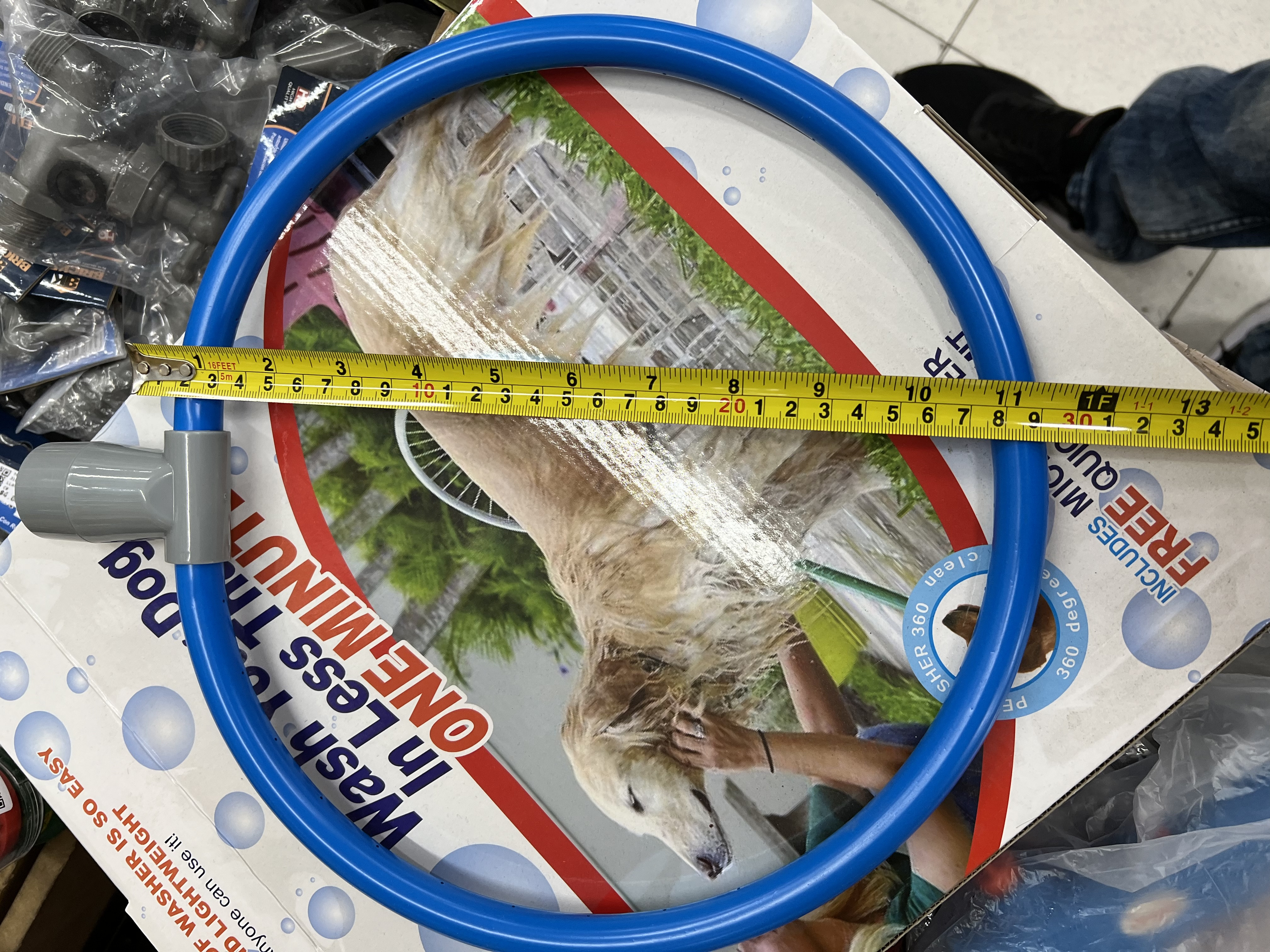 Aro bañador de mascotas 360