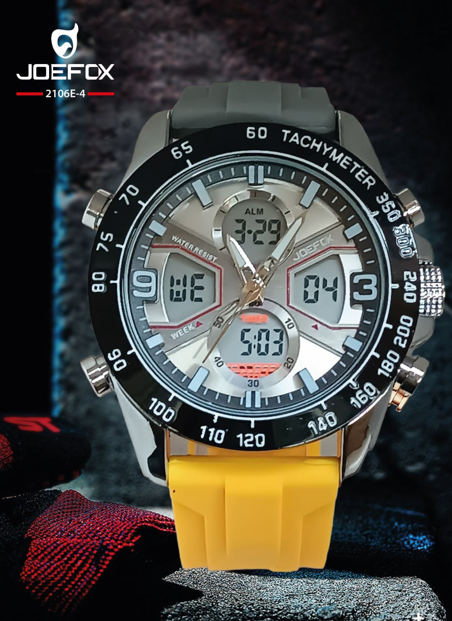 2106E-4 RELOJ JOEFOX SILICONA HOMBRE