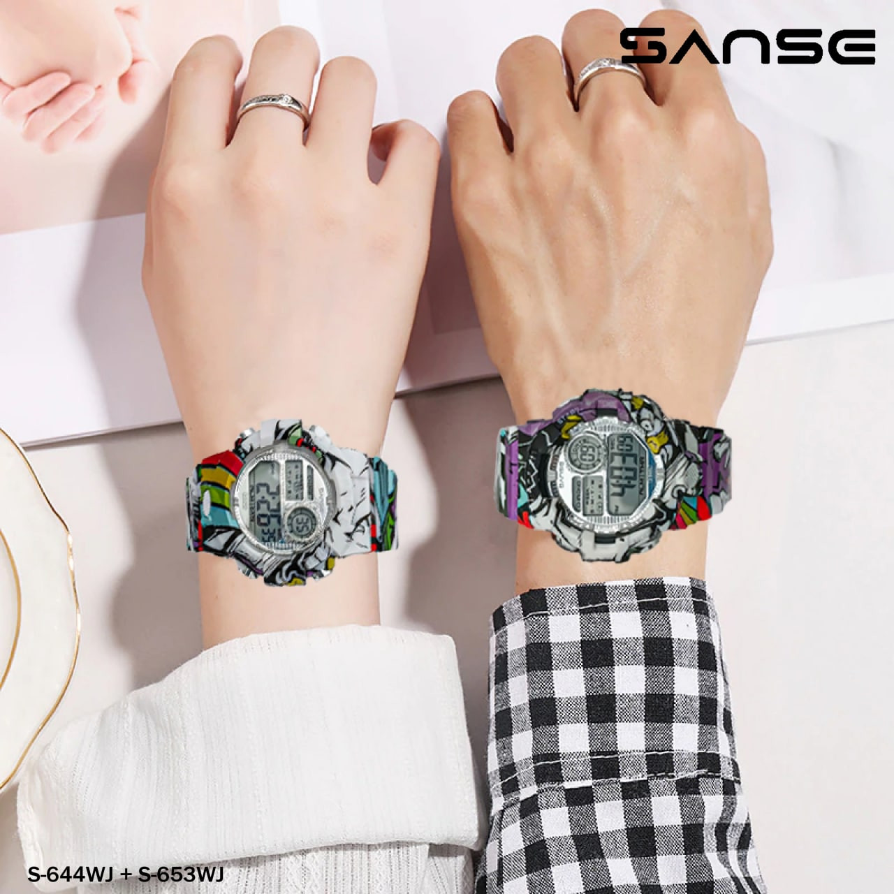 RELOJ SANSE SET X2 S-644WJ + S-653WJ-1