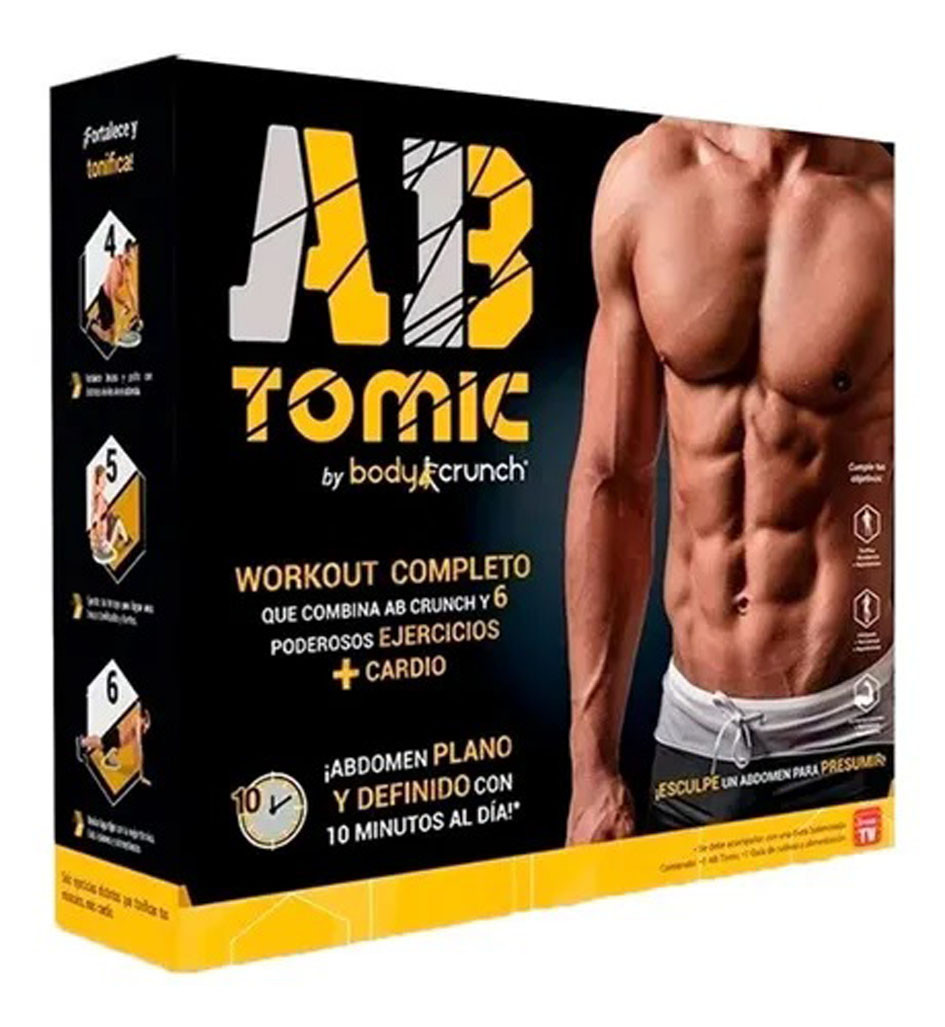 Ab Tomic Maquina Evolution Abdominal 4 N