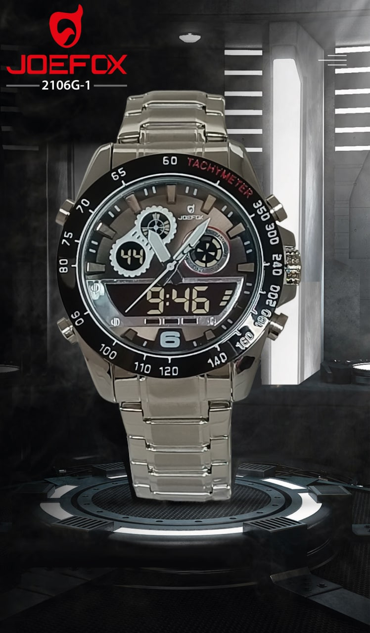 2106G-1 RELOJ JOEFOX  METALICO HOM