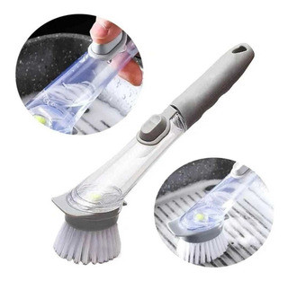 CEPILLO LAVA TRASTES CON DISPENSADOR