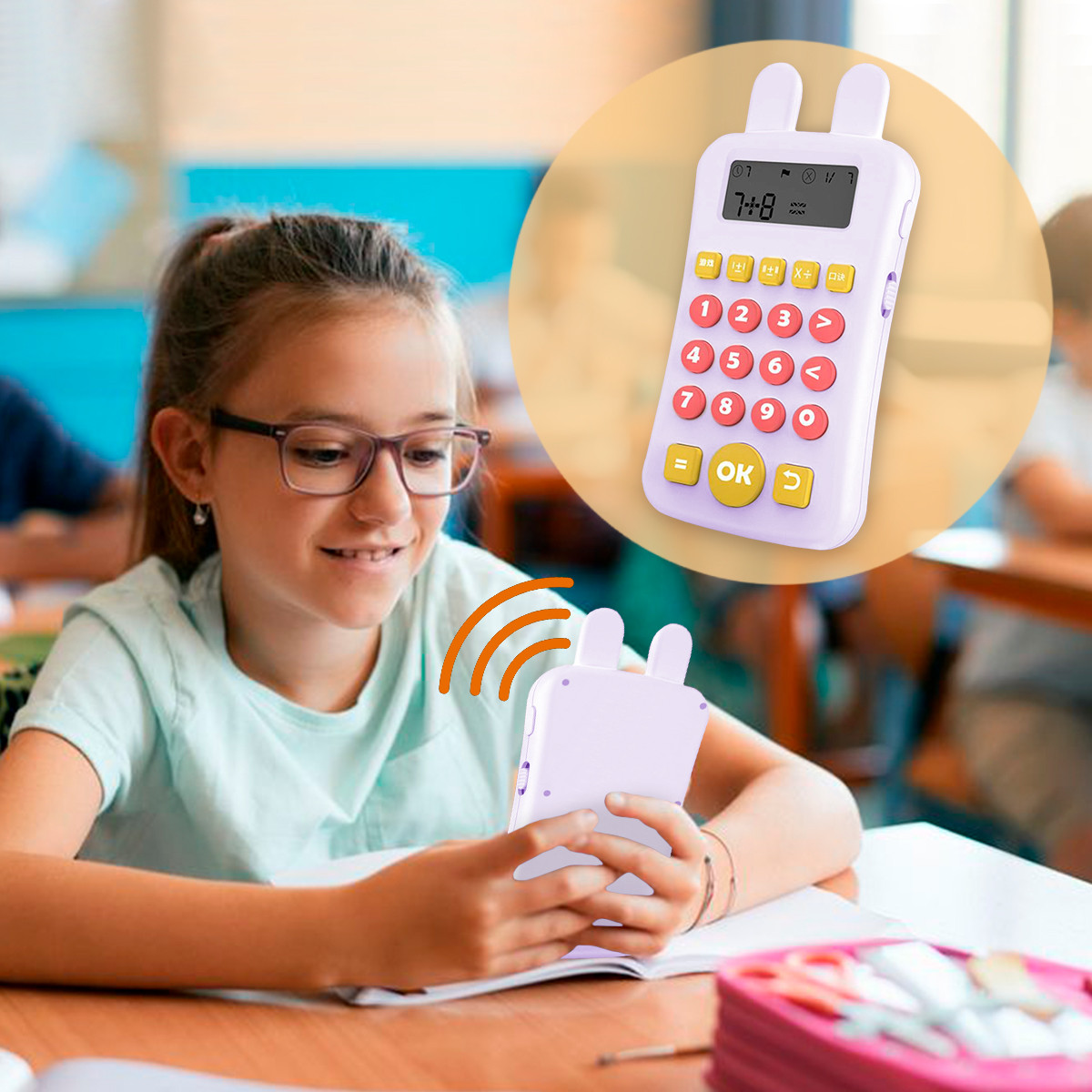 Mini Calculadora Educativa DJU159C
