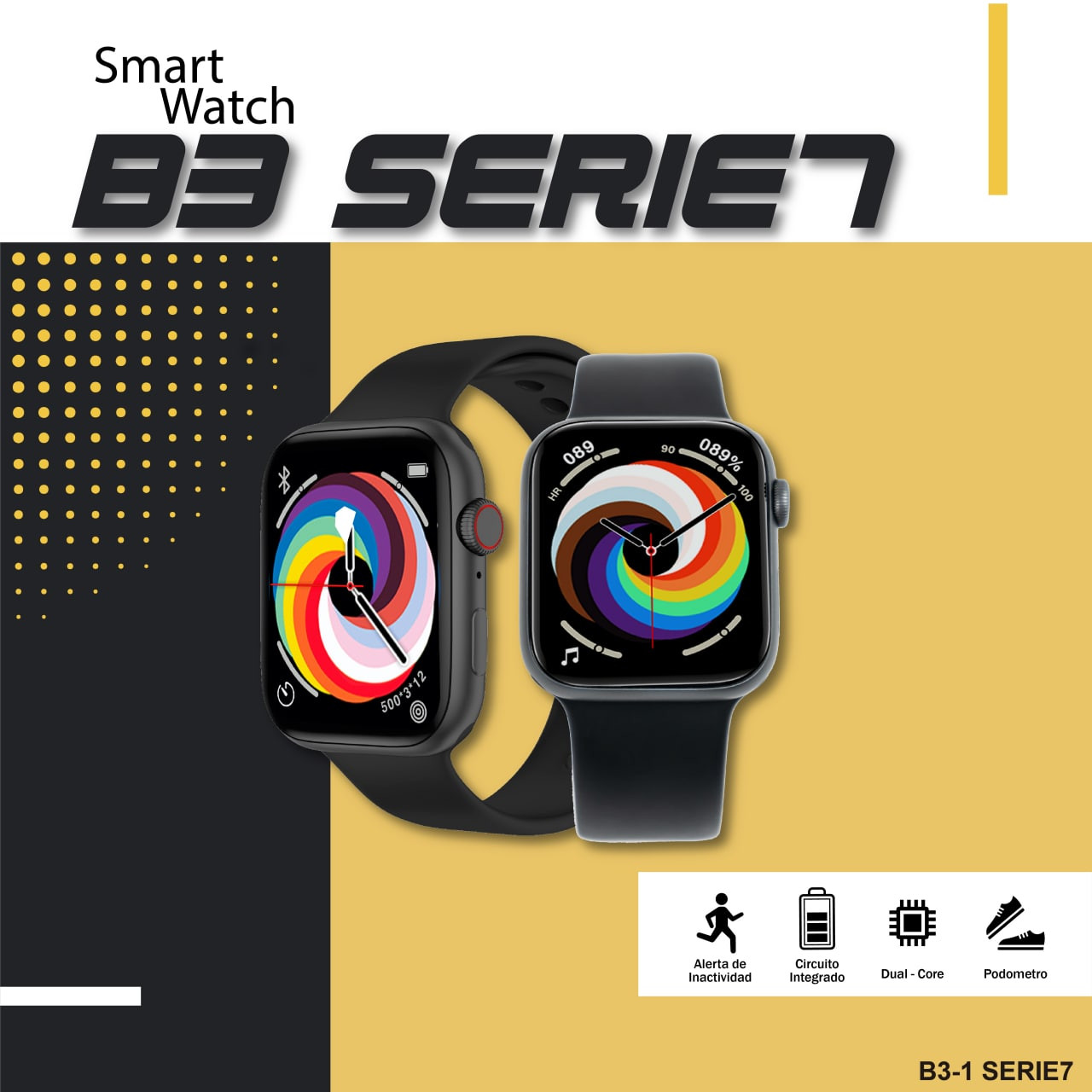 RELOJ SMART WATCH SERIE 7 TACTL B3-1