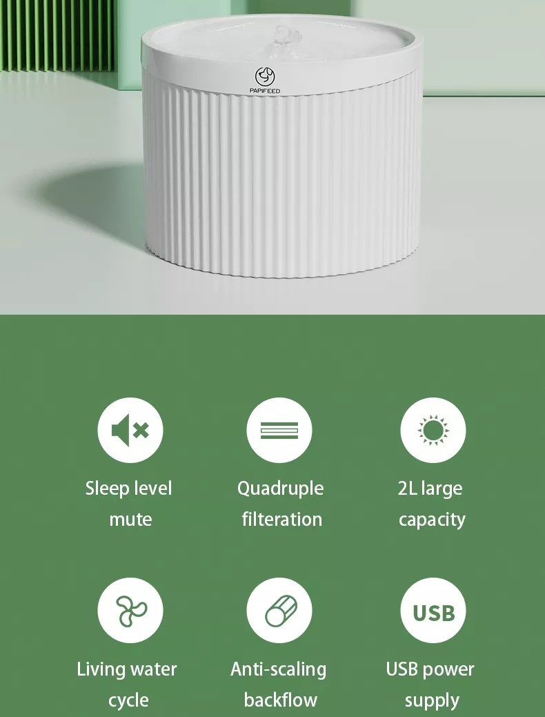 Fuente De Agua Automática Bebedero Para