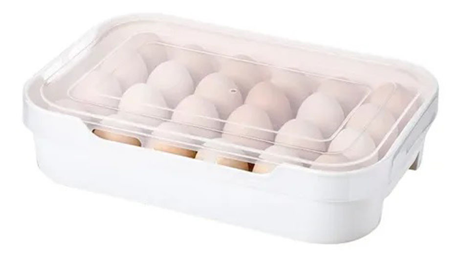 Canasta Porta Huevos Organizador X24 Con - Imagen 4