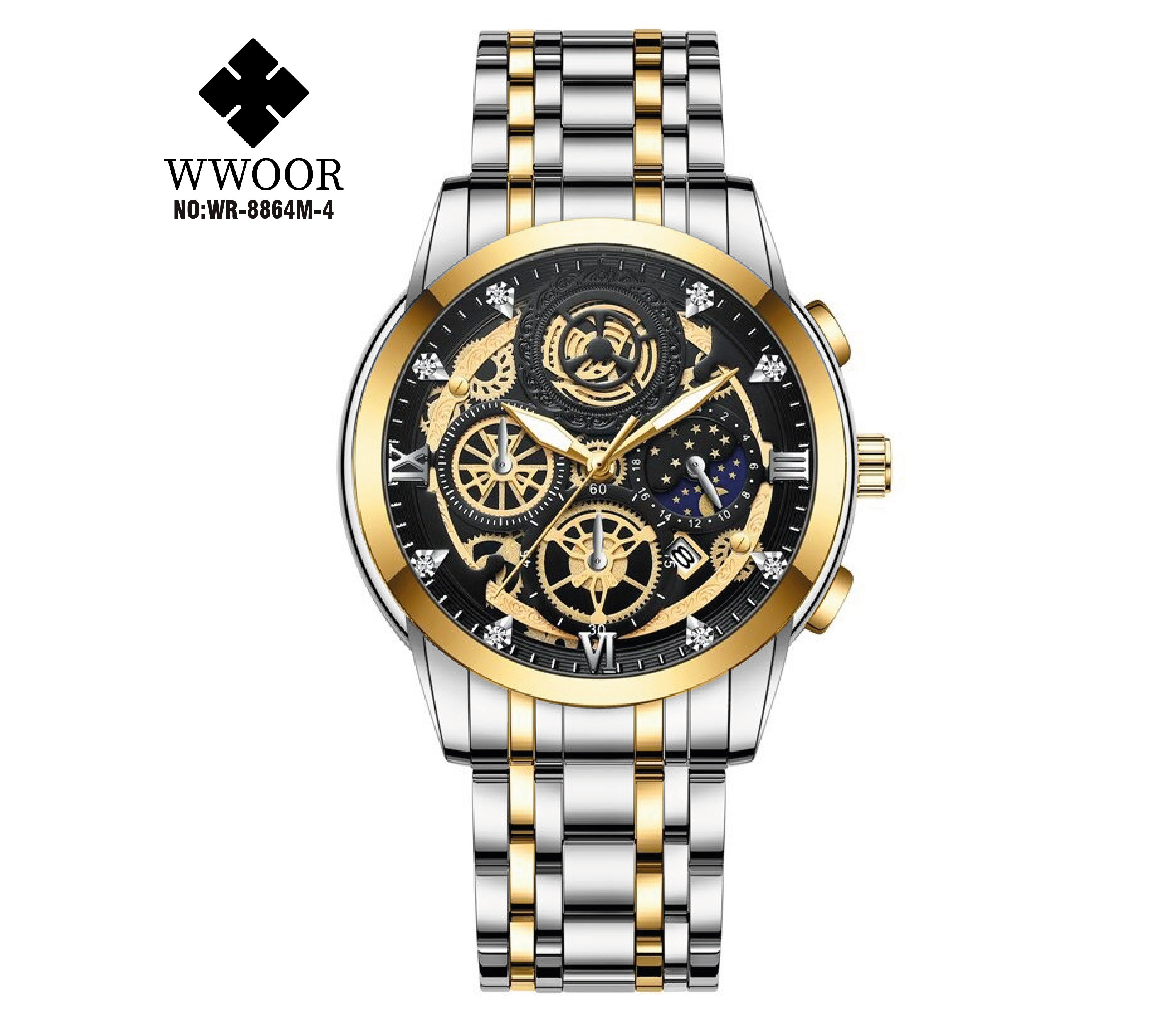 RELOJ WWOOR CRONOGRAF NOWR-8864M-4