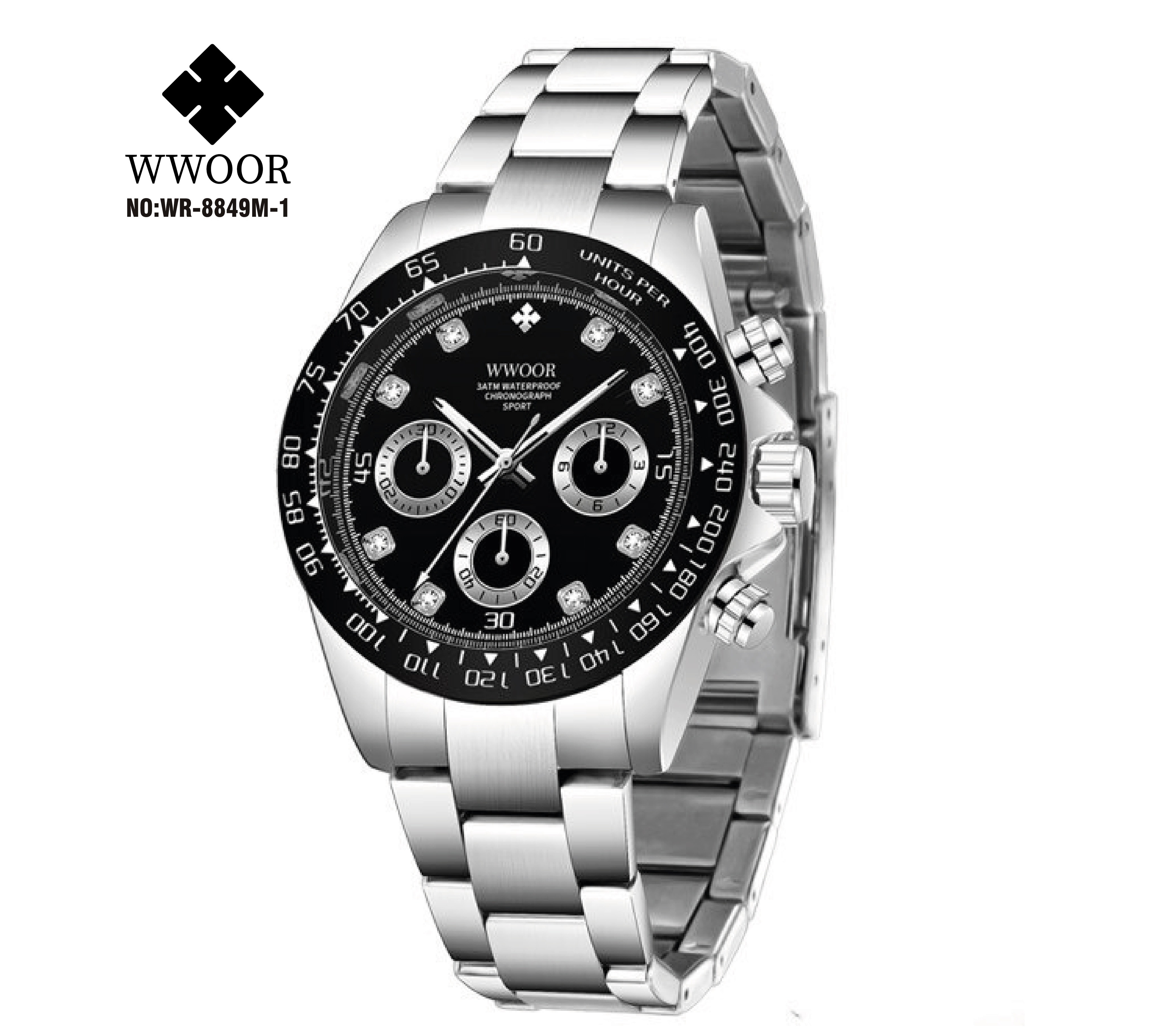 NO:WR-8849M-1 RELOJ WWOOR CRONOGRAFO MET