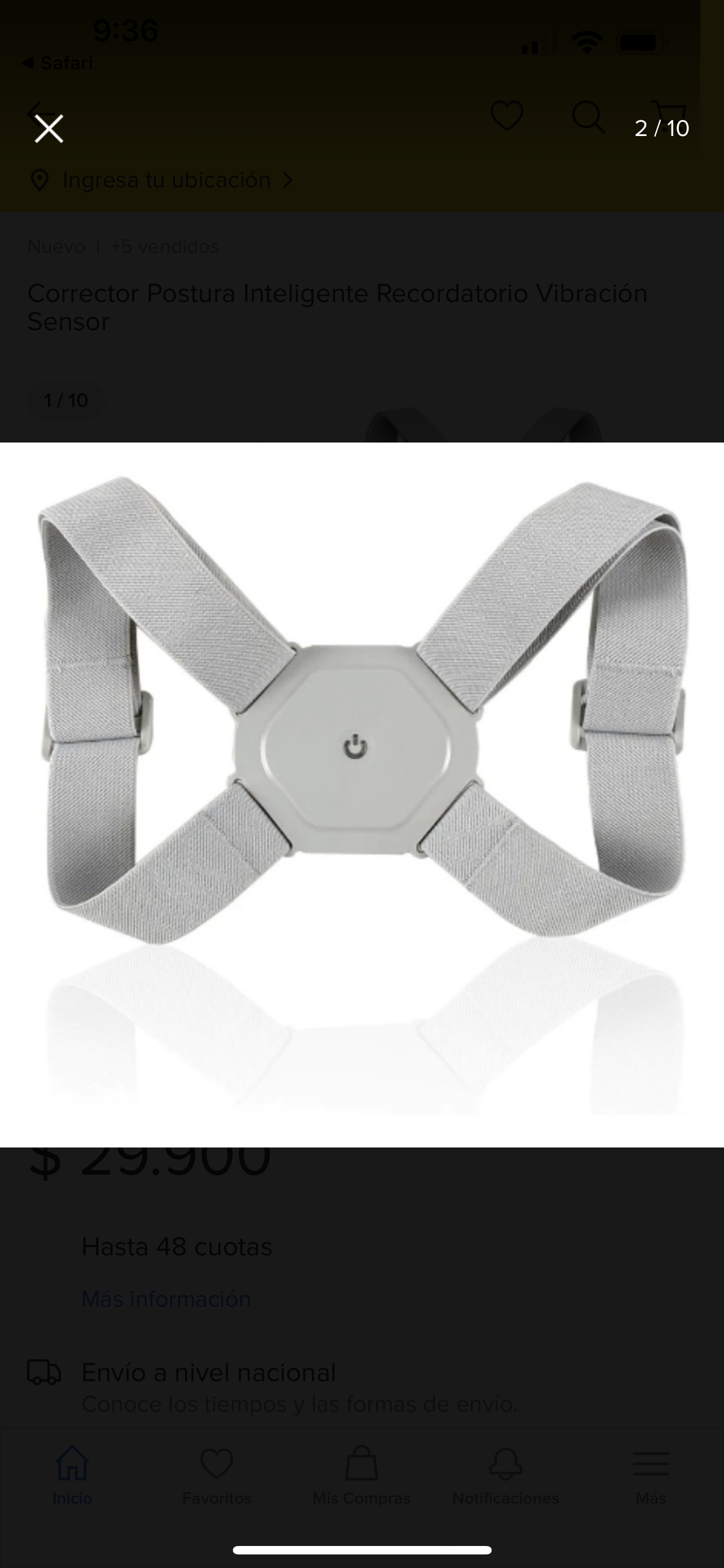 Corrector de postura