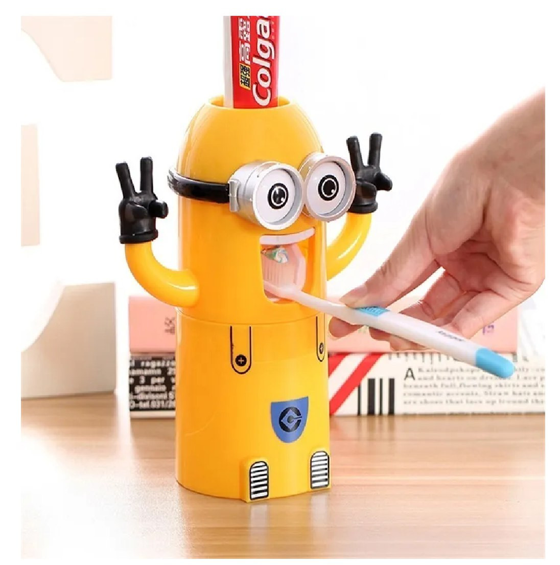 Minion Dispensador pasta dental - Imagen 3