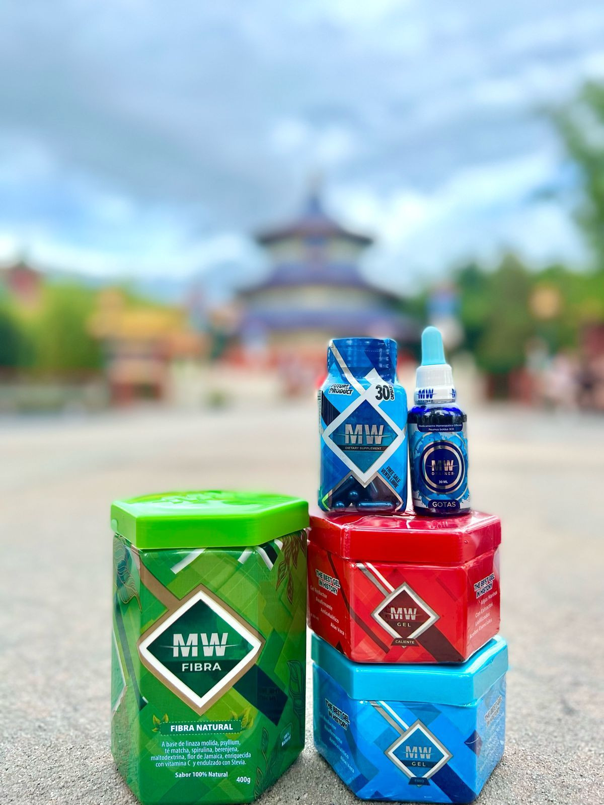 KIT X 5 MW|Quemador,drenador,fibra,geles - Imagen 6