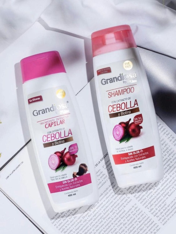 SHAMPOO CEBOLLA GRANDIOSA NATURAL