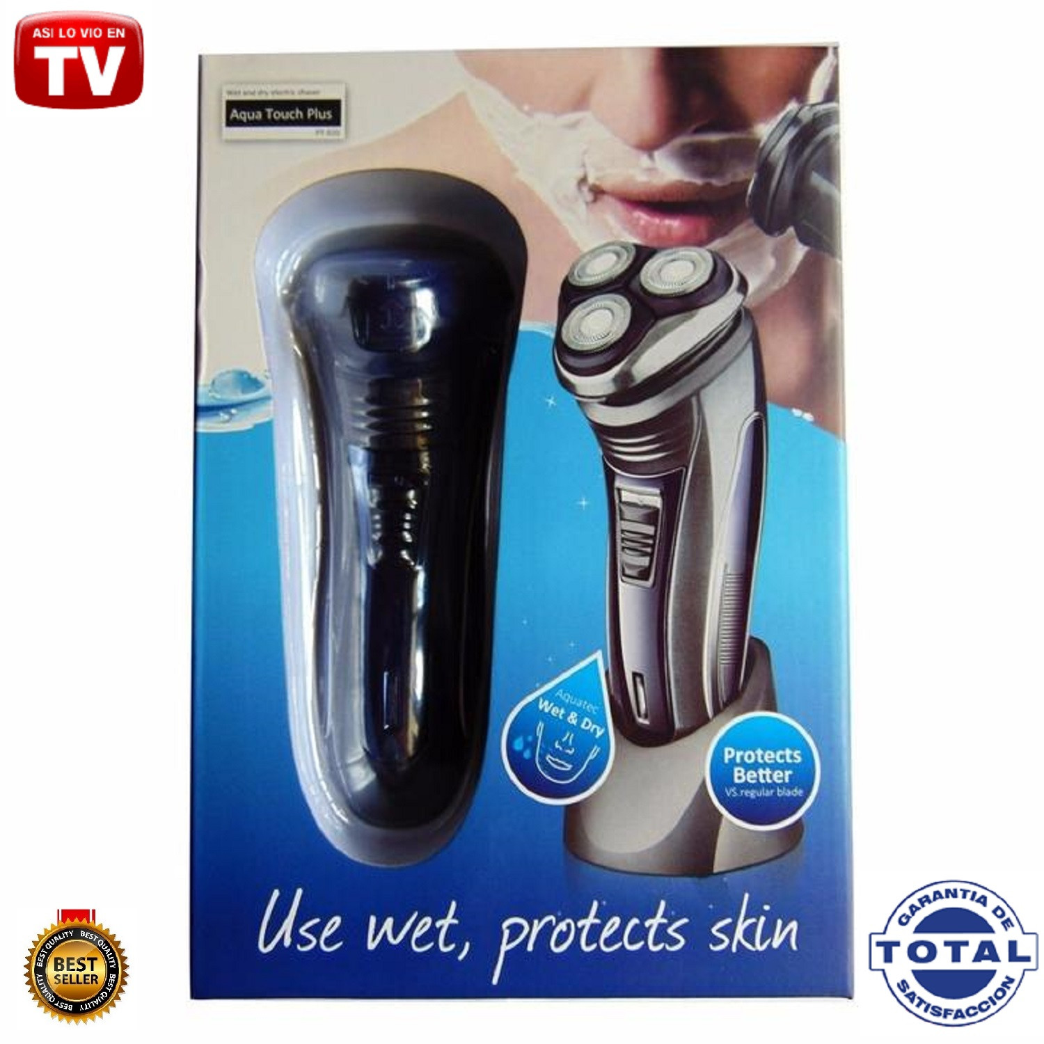 MAQUINA_AFEITAR_TV_AQUA_TOUCH_PLUS_PITIL